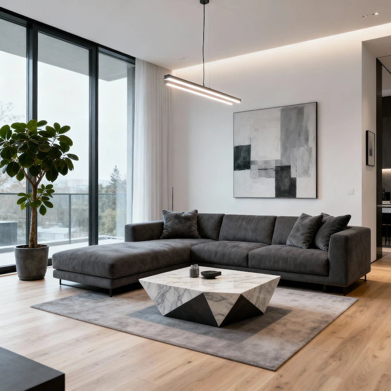 Sala de estar moderna